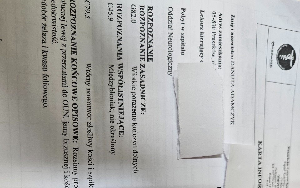 
        Zbiórka Na walkę z rakiem przez mamusię. - zdjęcie główne
    