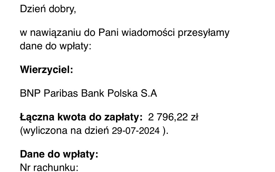 
        Zbiórka Pomóc na wyjście z długów - zdjęcie główne
    