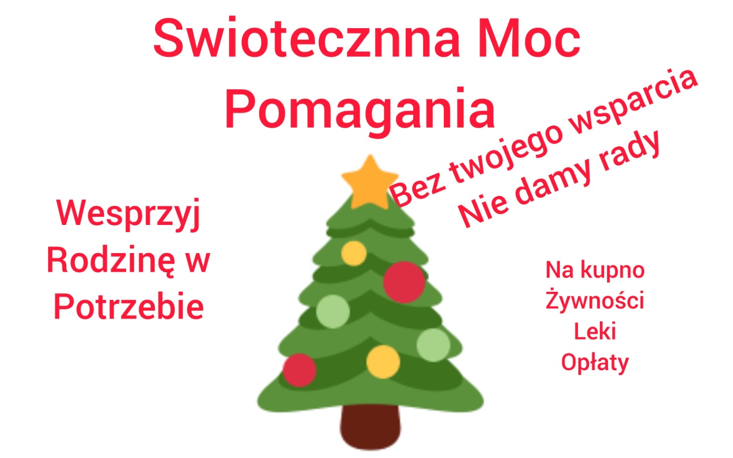 
        Świąteczna akcja pomocy dla potrzebujących rodzin.
    