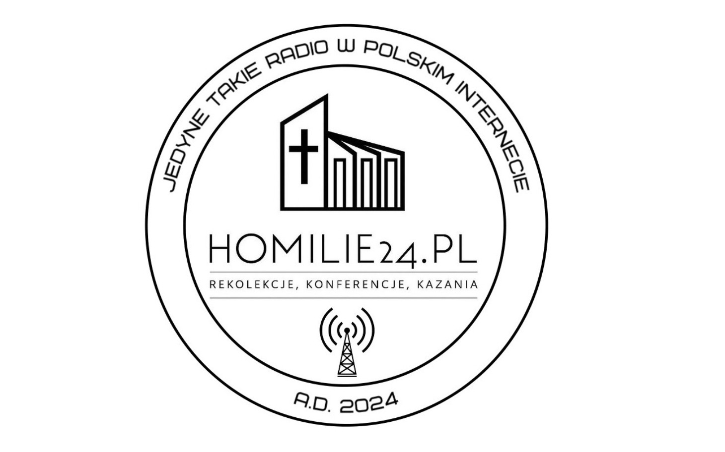 
        Logo radia internetowego Homilie24.pl.
    