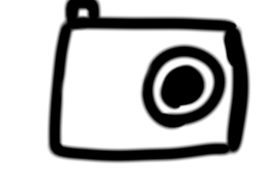 
        Rysunek aparatu fotograficznego.
    