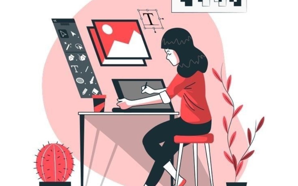 
        Widok na piękny krajobraz górski z zachodem słońca.
    