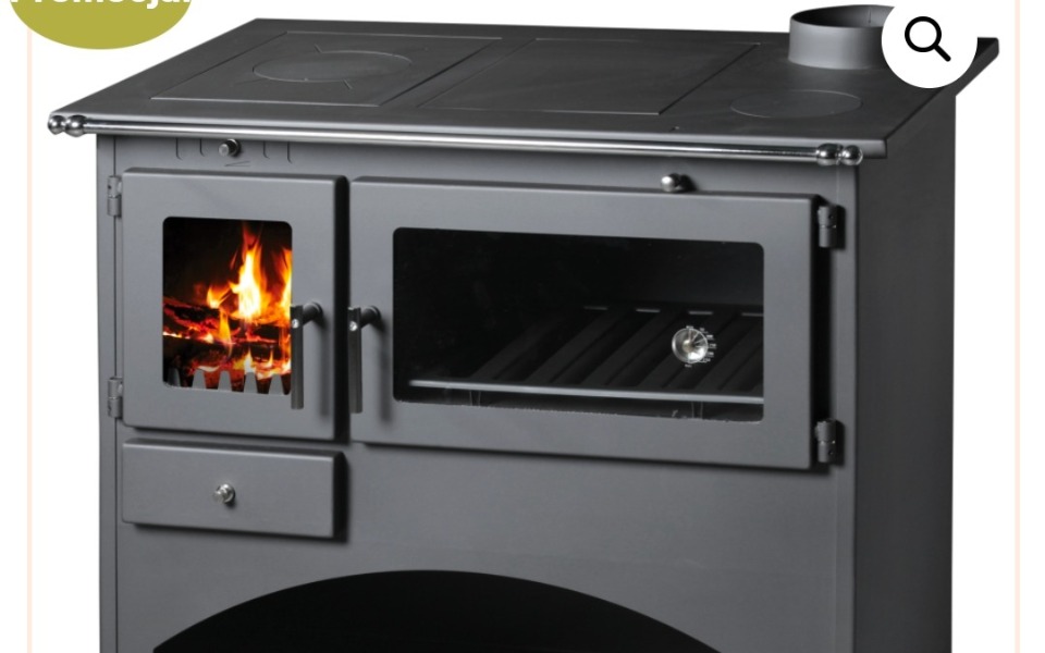 
        Nowoczesny piec z paleniskiem, idealny do ogrzewania domu.
    