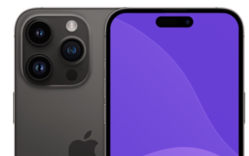 
        Nowy model telefonu z wyraźnym ekranem i trzema obiektywami.
    