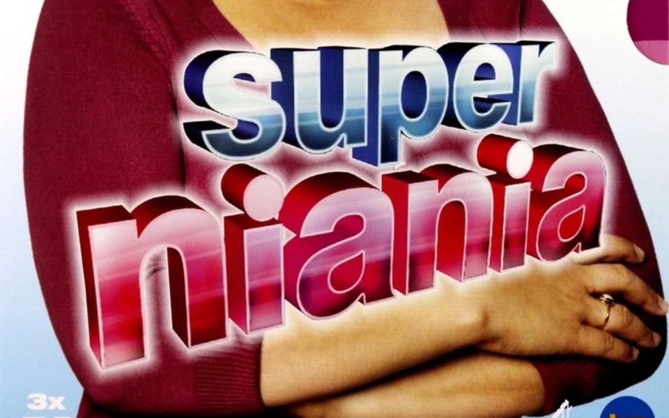 
        Okładka programu telewizyjnego z tytułem 'Super niania'.
    