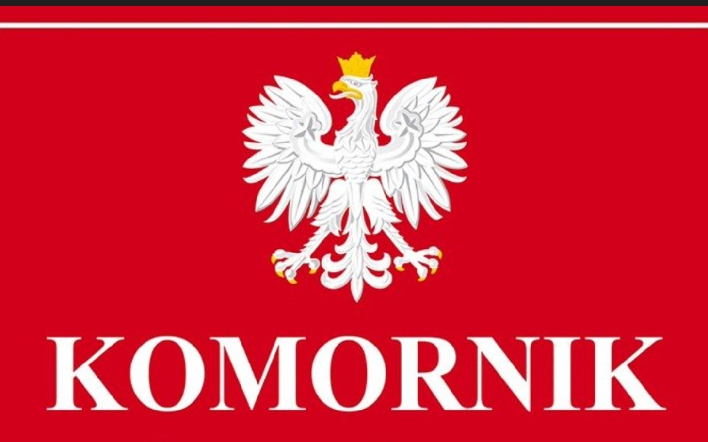 
        Flaga z orłem białym, symbol Polski.
    