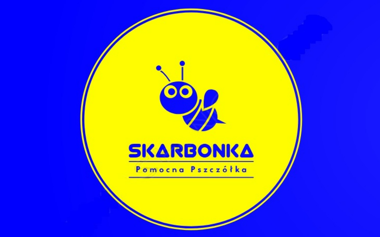 
        Logo Skarbonki, pomoc dla pszczół.
    