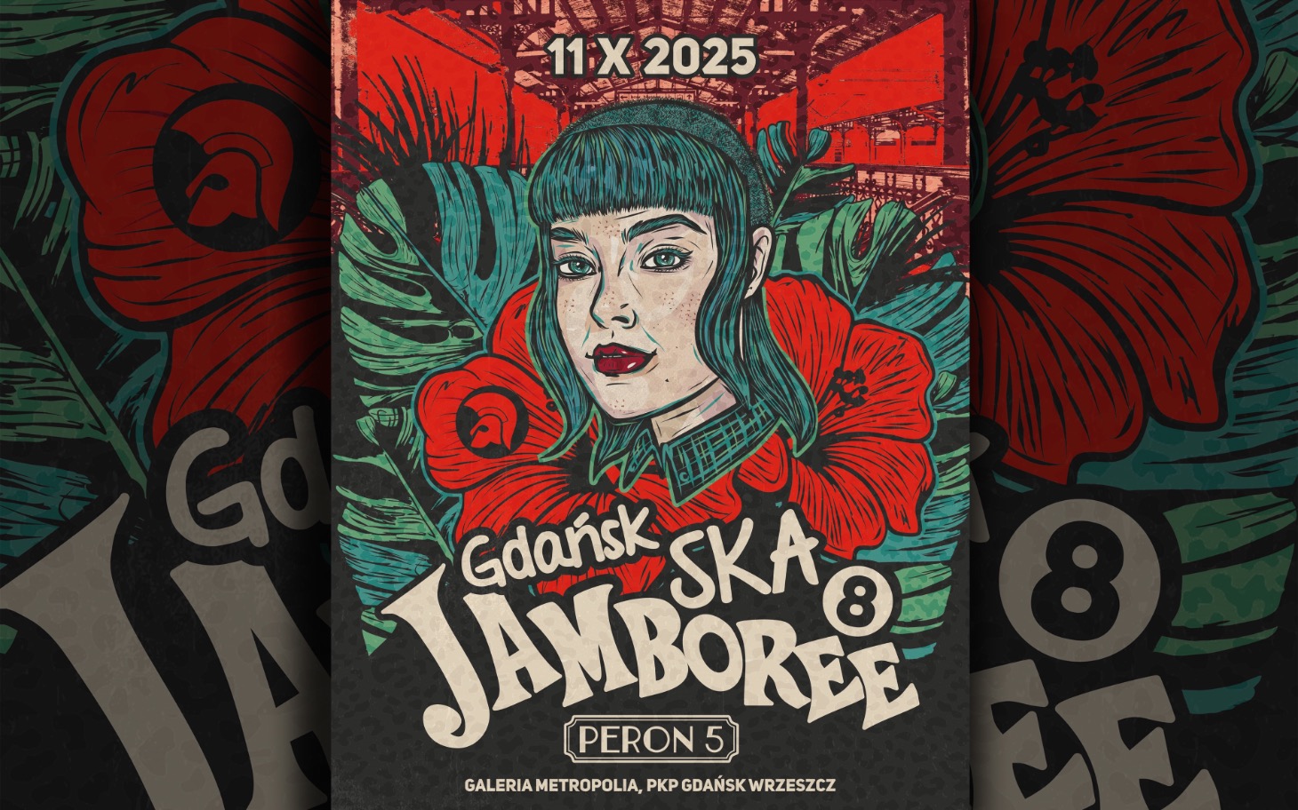 
        Plakat wydarzenia Gdańsk Ska Jamboree 2025.
    