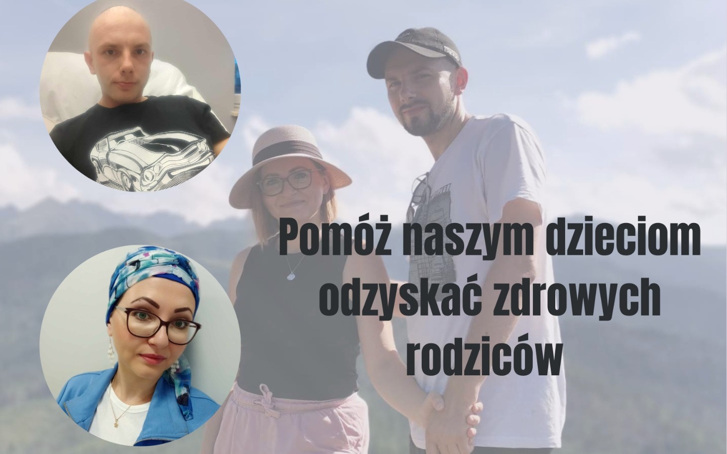 
        Pomóż dzieciom odzyskać zdrowie ich rodziców.
    