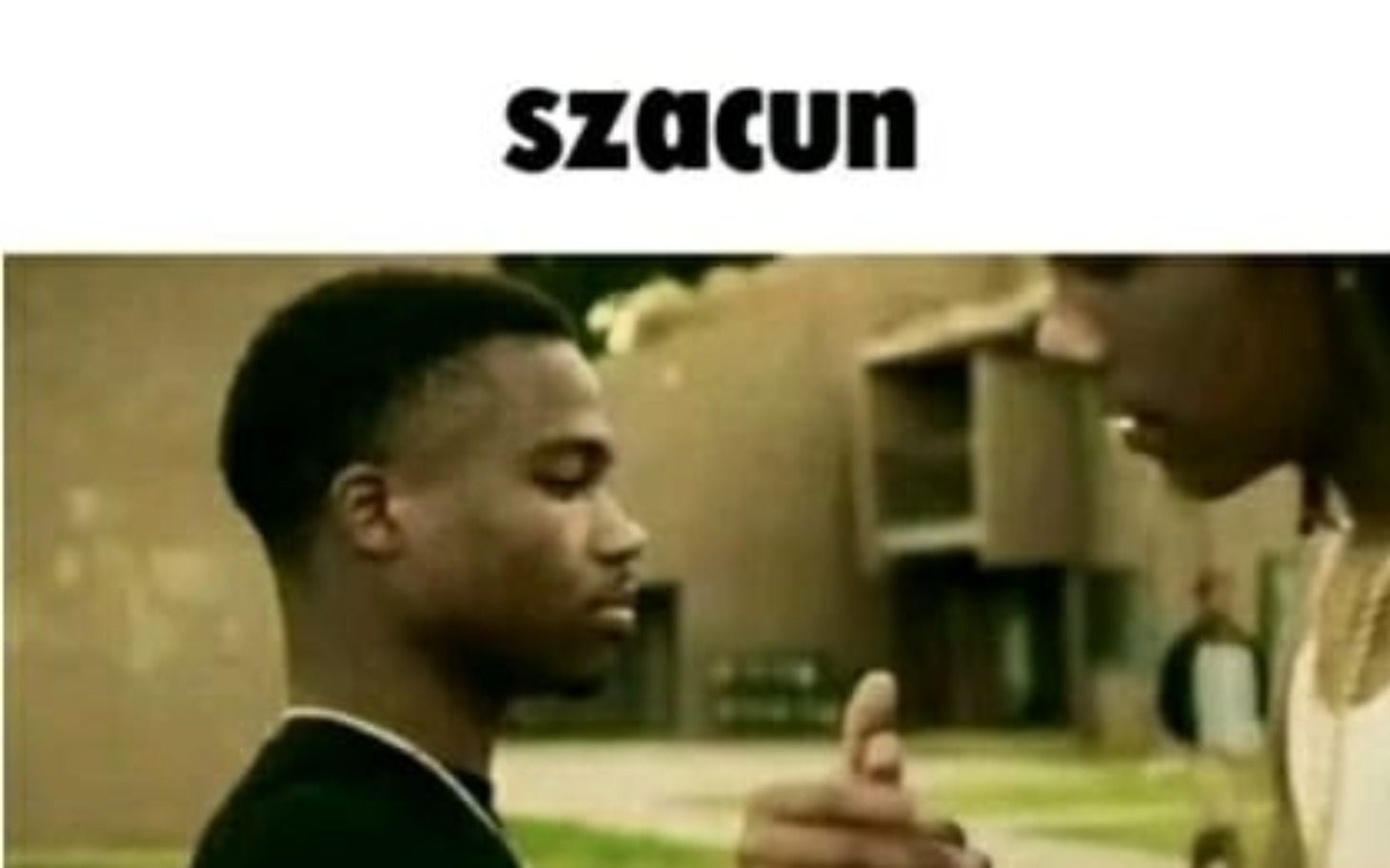
        Meme z dwoma mężczyznami w rozmowie.
    