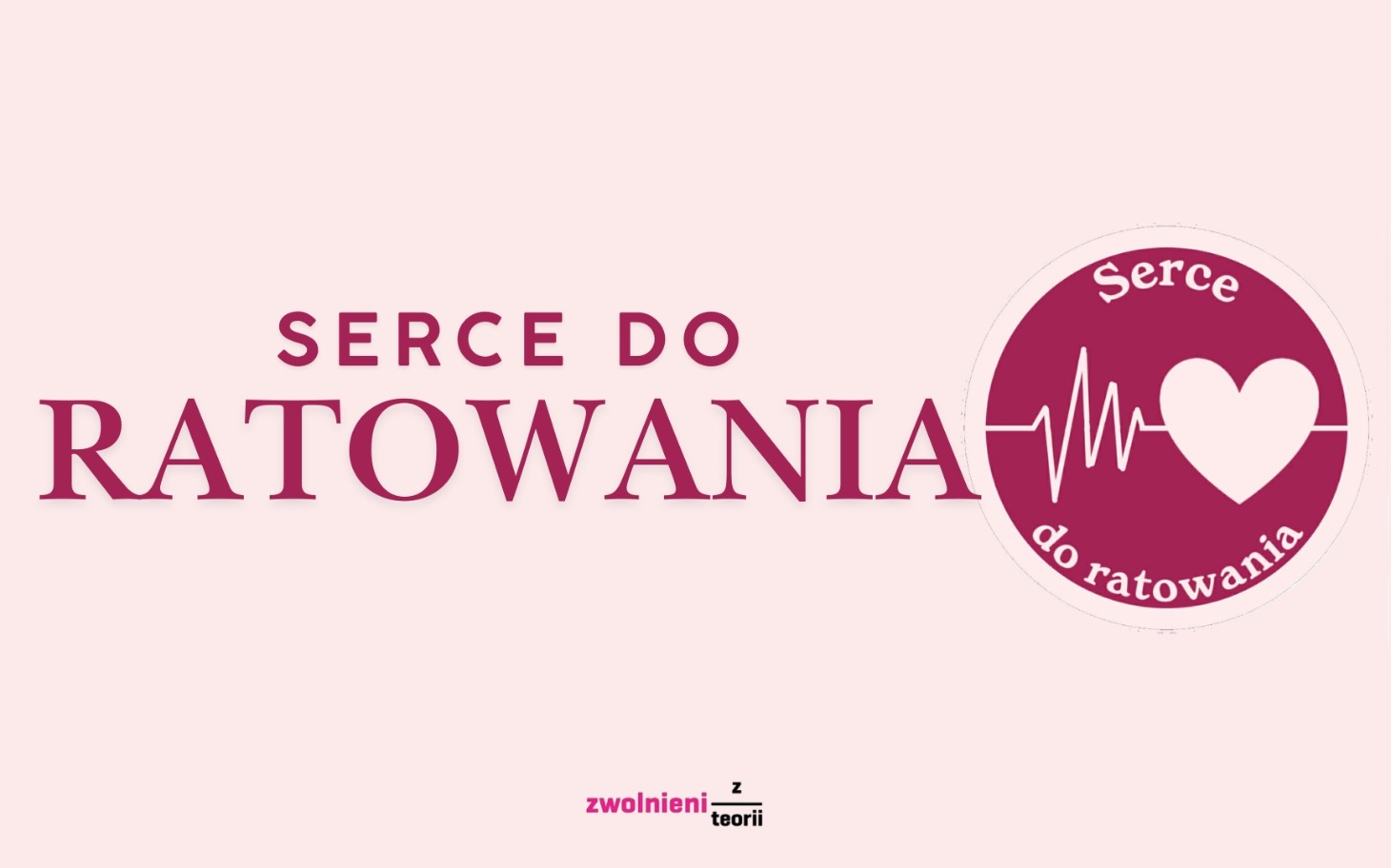 
        Logo akcji 'Serce do ratowania', z sercem i pulsometrem.
    