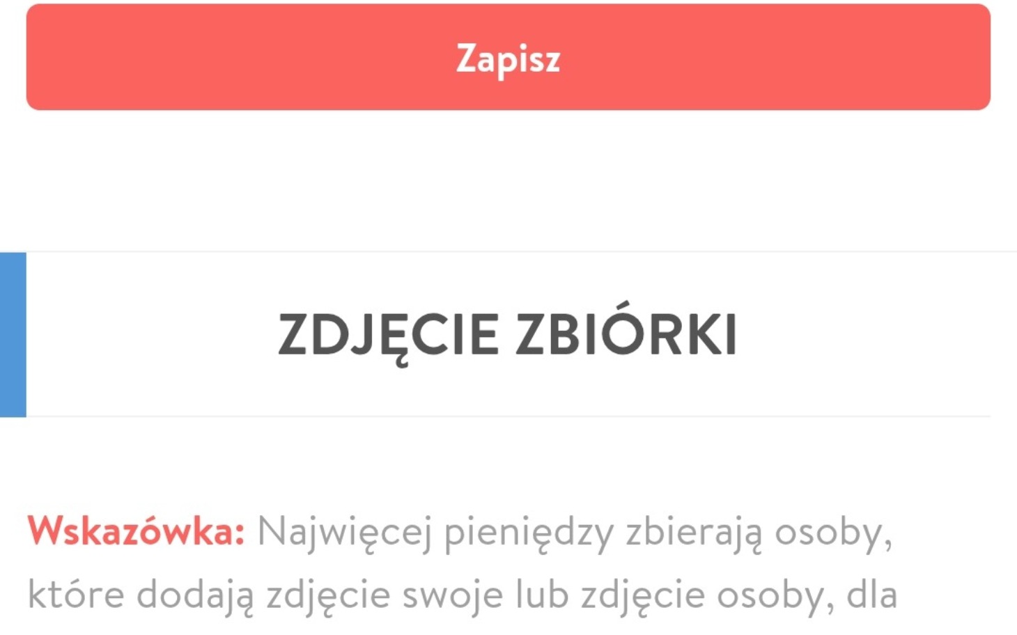 
        Zdjęcie z wydarzenia charytatywnego, które wspiera lokalną społeczność.
    