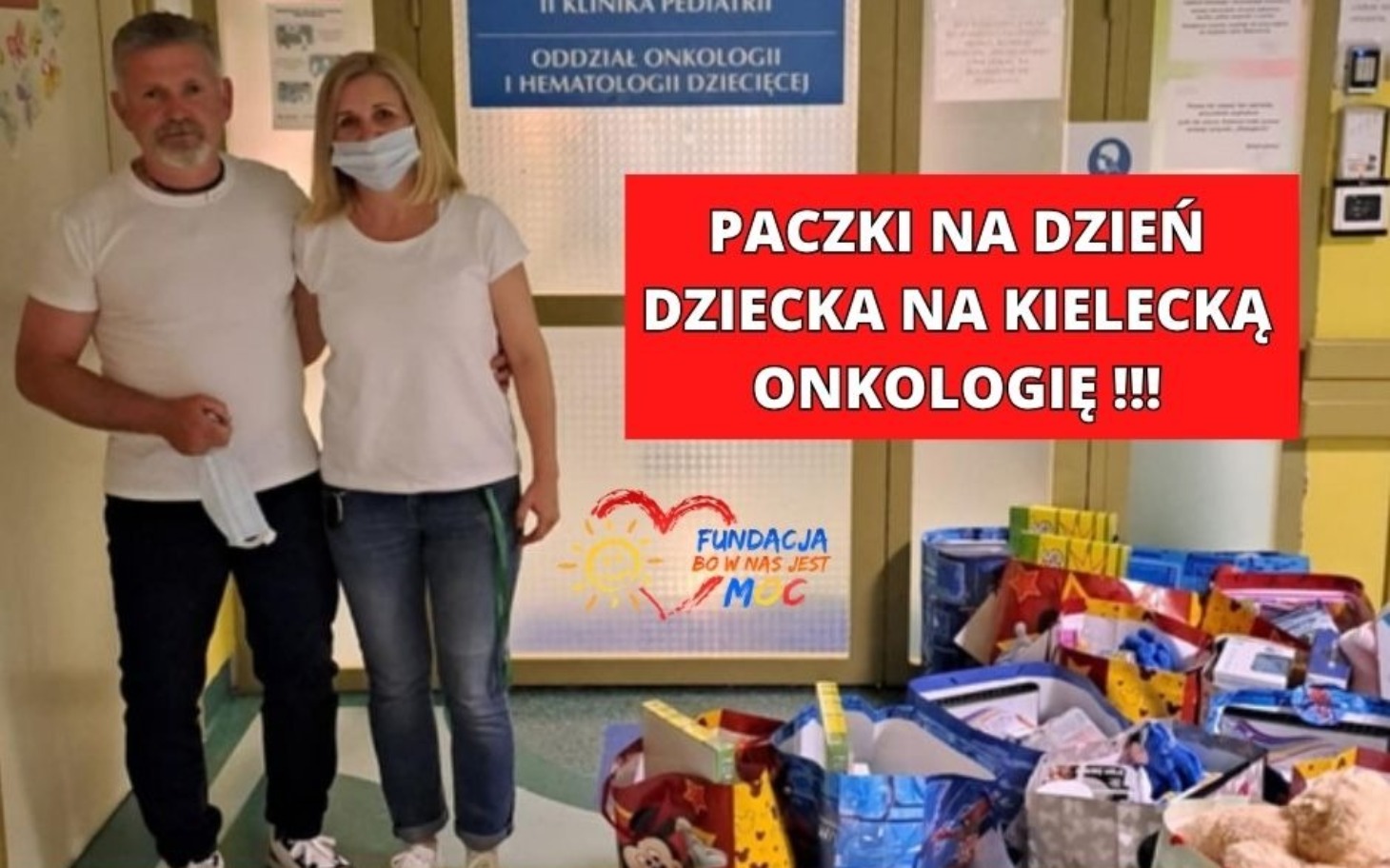
        Zbiórka Dzień Dziecka na Onkologii - zdjęcie główne
    