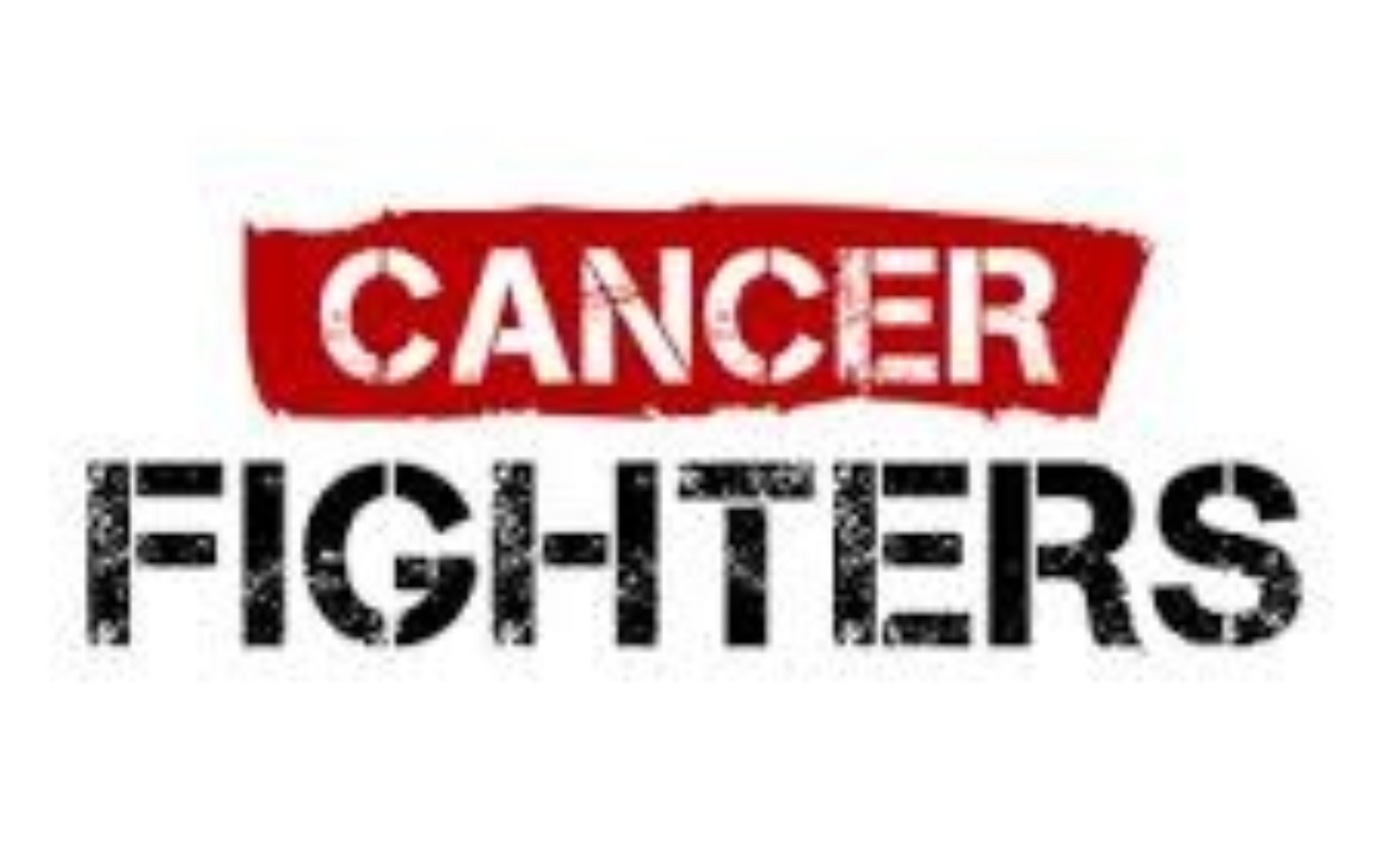 
        Logo wspierające walkę z rakiem, z napisem 'Cancer Fighters'.
    