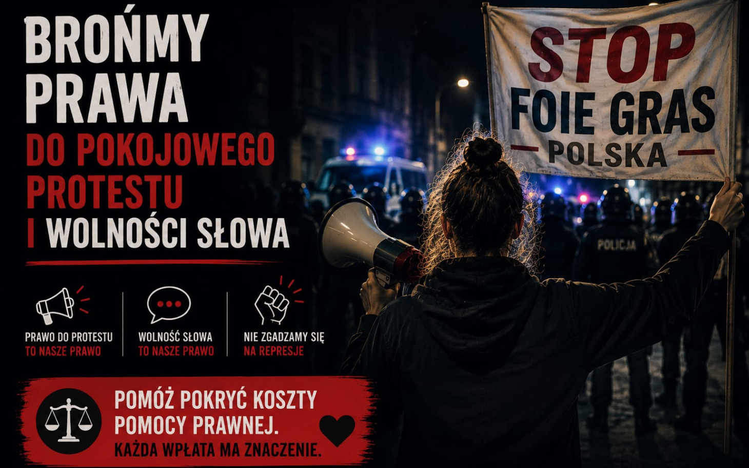 
         Zniszczenia na łydce i uraz na skórze kolana.
    