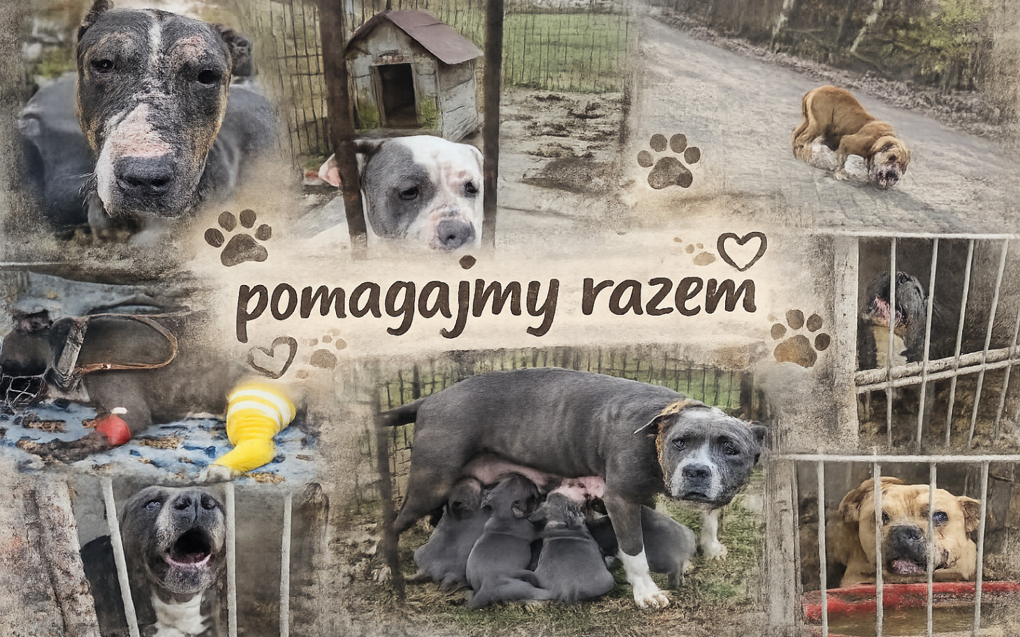 
        W psiej ferajnie brakuje domku; psy w ogrodzie i żłobku w oczekiwaniu na pomoc
    
