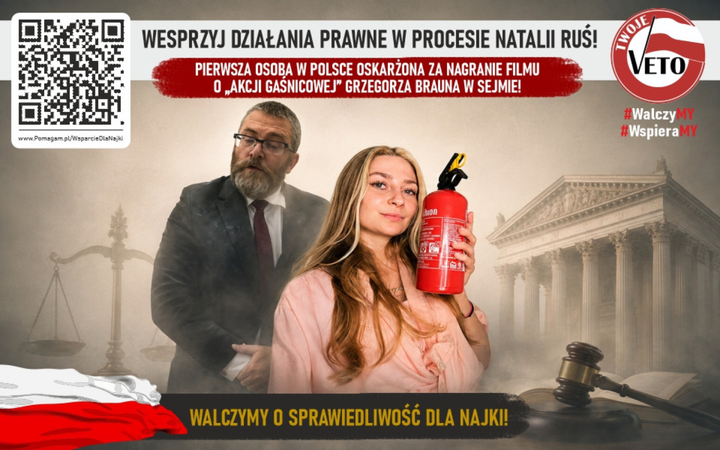 
        Światła sceny i muzyka, promoter z uczestnikami.
    