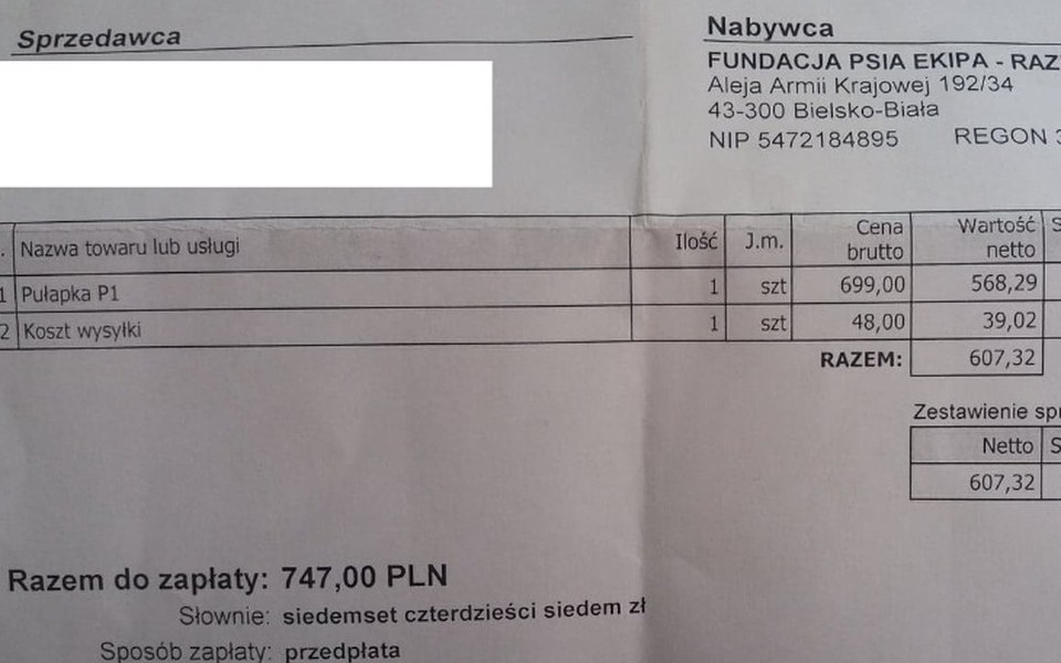 
        Zbiórka Klatka łapka - zdjęcie główne
    