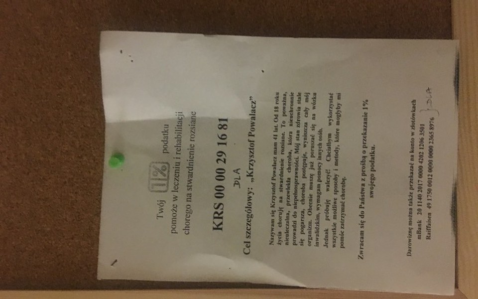 
        Zbiórka Dla Krzycha - zdjęcie główne
    