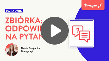 Zbiórka pieniędzy: pytania i odpowiedzi